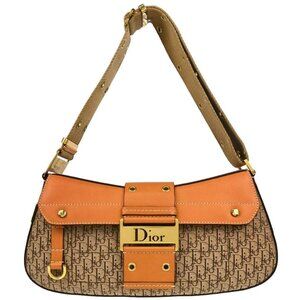 Christian Dior Brown Trotter Street Chic Columbus Shoulder Bag